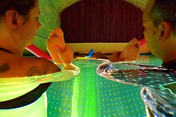 2 Hour Floating Harmony Couples Course - Price and value: $857.27 for two, plus the spa entrance