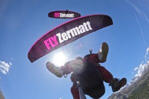 20 to 25 Minute Tandem Paragliding in Zermatt and Matterhorn View - The Real Timing: From Office Meeting to Landing