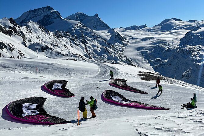 20 to 25 Minute Tandem Paragliding in Zermatt and Matterhorn View - After-Landing Moments: Victory Beer and a Sheep Bonus