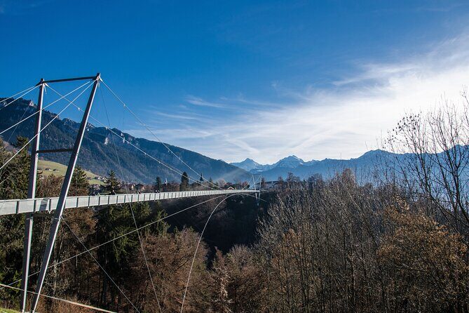 Beatus Caves, Panoramic Bridge, Nature Park Blue Lake and Lake Thun Cruise - Blausee Nature Park (Blue Lake): Forest Paths and a Weirdly Beautiful Water Color