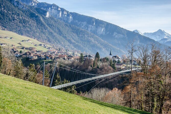 Beatus Caves, Panoramic Bridge, Nature Park Blue Lake and Lake Thun Cruise - Kandergrund and the Transfer Back Toward Lake Thun
