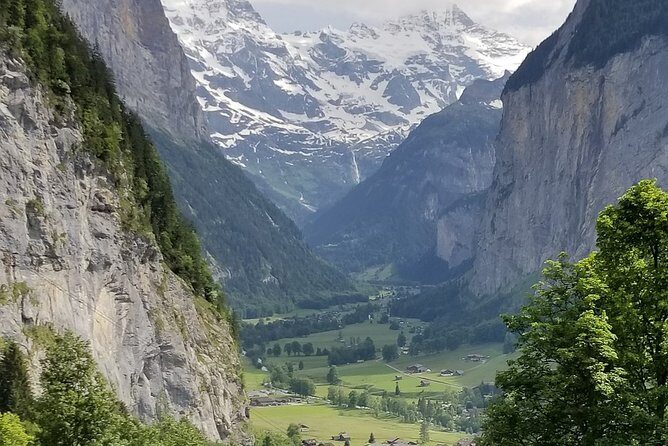 Best of Bernese Oberland Tour from Interlaken - Aare Gorge (Aareschlucht): walking through steep cliffs and milky water