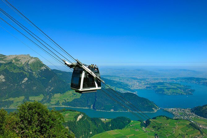 CabriO World's first Open Top Cable Car Ticket to Mt Stanserhorn - CabriO open-top cable car: the breeze is the point