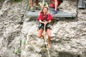 Canyon Swing with OUTDOOR - Meet at OUTDOOR Interlaken: gear up and get oriented fast