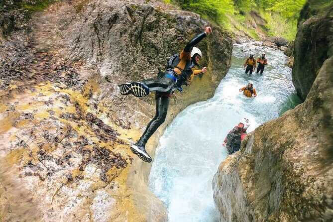 Canyoning Interlaken with OUTDOOR - Jumps, Slides, And Go-Around Options When You Need A Plan B