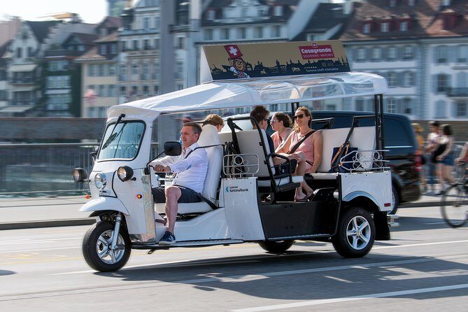 City Tour Plus Lucerne by Etuktuk - Chapel Bridge stories: the insider angle you can’t get from photos