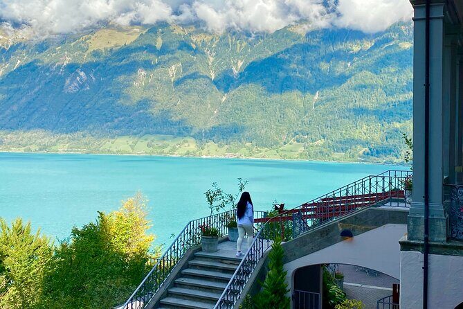 Crash Landing on You Private Switzerland Day Tour from Zurich or Lucerne (CLOY) - Stop 2: Iseltwald piano spot with Lake Brienz backdrop