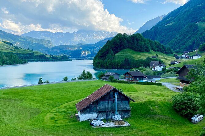 Crash Landing on You Private Switzerland Day Tour from Zurich or Lucerne (CLOY) - Stop 3: Interlaken and the Grandhotel Victoria Jungfrau photo moment