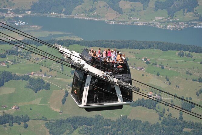 Day Trip to Lucerne and Mount Stanserhorn Including CabriO Cable Car Ride - Zurich to Lucerne by coach: Lake Lucerne first, then Old Town
