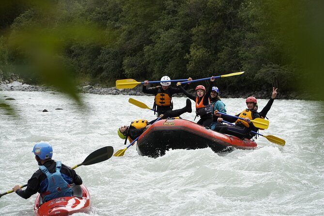 Family Rafting Experience in Engadin - Base camp wrap-up: hot shower, snacks, refreshments, and photos