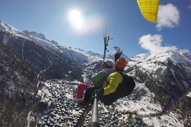 FLYMATTERHORN VIP Paragliding from Zermatt, With Matterhorn View - Bahnhofpl. 7 meetup: where the Zermatt experience actually begins