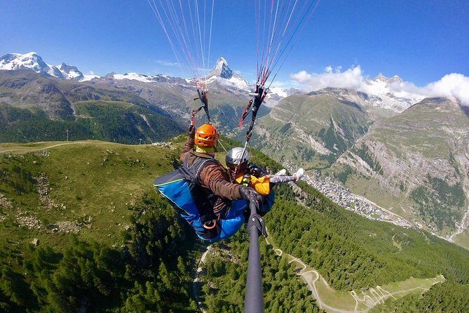 FLYMATTERHORN VIP Paragliding from Zermatt, With Matterhorn View - Price of $452.68: what you’re paying for, and where add-ons show up