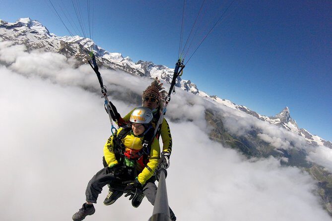 FLYMATTERHORN VIP Paragliding from Zermatt, With Matterhorn View - The Matterhorn VIP tandem flight: what you’ll be doing in the air