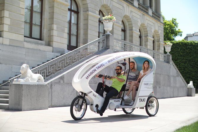 Geneva Chocolate tasting Tour in a Private TaxiBike - Stop 2: Chocolat Favarger Boutique Rive and a brand you’ll recognize
