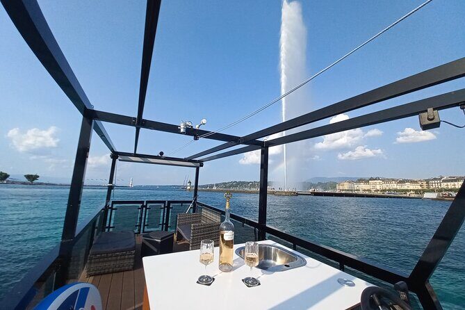 Geneva: Private Cruise on Lake Geneva with Aperitif - Meeting Point: Finding the Patio Boat at Eaux-Vives
