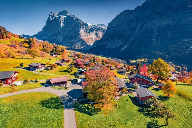Grindelwald -Kleine Scheidegg-Lauterbrunnen Small Group Day Trip - Stop 6: Lauterbrunnen and Staubbach waterfall with the rock wall