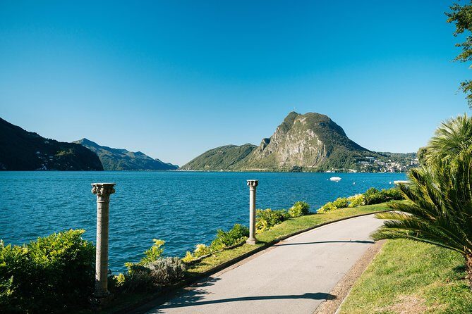 Guided Walk from Lugano to Gandria promoted by Lugano Region - return by boat - The Olive Grove Trail: 18 panels and real olive know-how