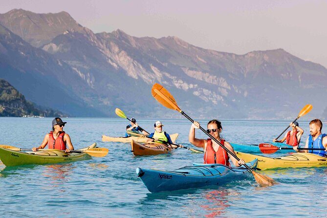 Kayak Tour of the Turquoise Lake Brienz - Ringgenberg Castle and the north-shore story you’ll hear along the way