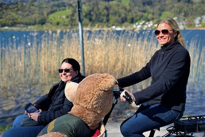 Lucerne's Hidden Secrets by Electric Cargo Bike - Stop 1 around Lake Lucerne: punctuality, languages, and Swiss mindset