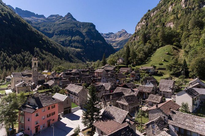 Lugano Mountains, tour from Milan, Lugano, lake Como. - Cascata La Froda and Sonogno: Waterfall Views Plus a Real Walk