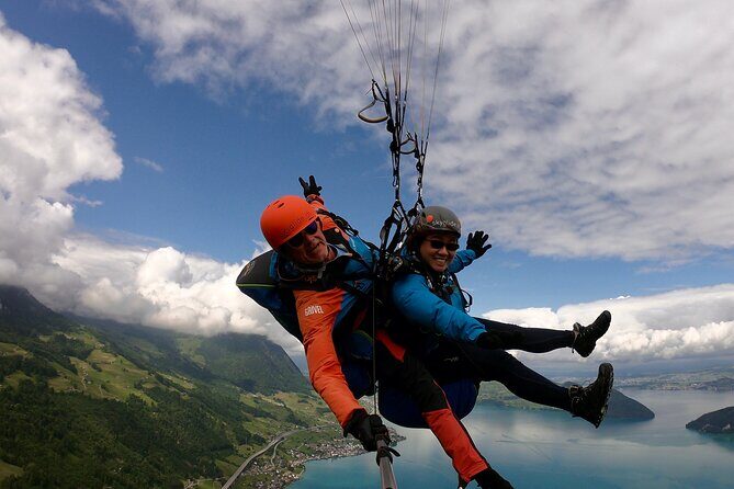 Luzern / Lucerne Professional Paragliding Tandem Flights - Your tandem flight over the Lucerne region: what to expect