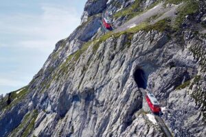 Mount Pilatus Summit from Lucerne With Lake Cruise - The Dragon Ride and the summit lift: what the aerial cableway does for your views