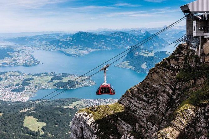 Mount Pilatus Summit from Lucerne With Lake Cruise - Coming down by the world’s steepest cogwheel train