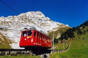 Mt. Pilatus Golden Roundtrip Private Day Trip from Basel - The Cogwheel Railway Up to Pilatus Kulm: A Short Ride With a Serious Vertical Hit