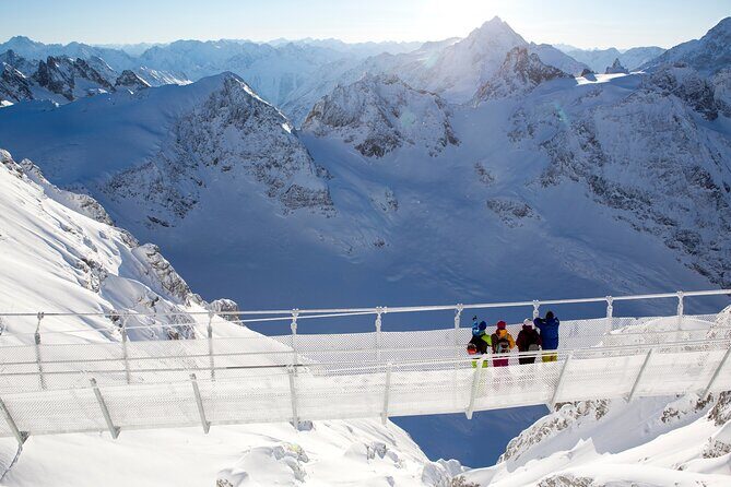 Mt Titlis Cable Car from Engelberg with Ice Flyer - Glacier Cave: walking 20 meters below the ice