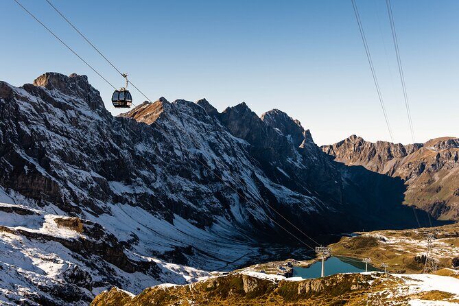 Mt Titlis Cable Car from Engelberg with Ice Flyer - Glacier Park, Trübsee, and mountain time breaks