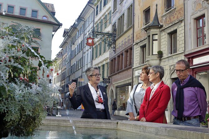 Official Guided City Tour of Lucerne - KKL Luzern and Musegg Wall context: not just sightseeing, but connections