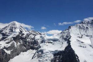 Private Swiss Alps helicopter tour over snow covered mountain peaks and glaciers - Where You Start: Flugplatzstrasse 9, 3123 Belp