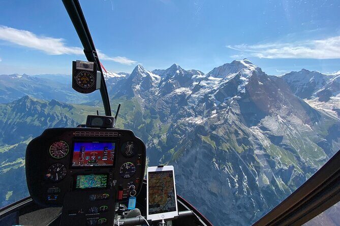 Private Swiss Alps helicopter tour over snow covered mountain peaks and glaciers - Jungfraujoch and the Aletsch Glacier: Top of Europe Up Close