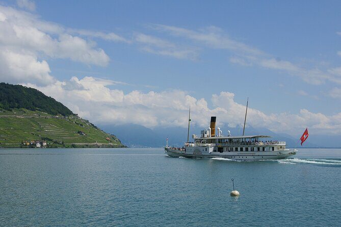 Round trip cruise from Lausanne to Chillon - Getting on board at Quai Jean-Pascal Delamuraz in Lausanne