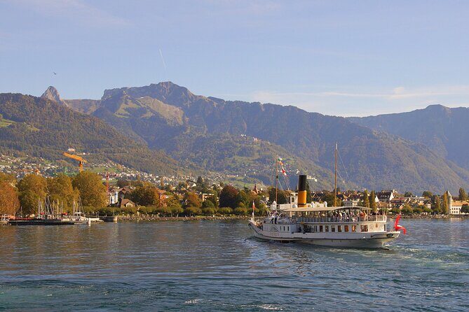 Round trip cruise from Montreux to Chillon - Where you board at Quai Edouard-Jaccoud (and how your mobile ticket works)