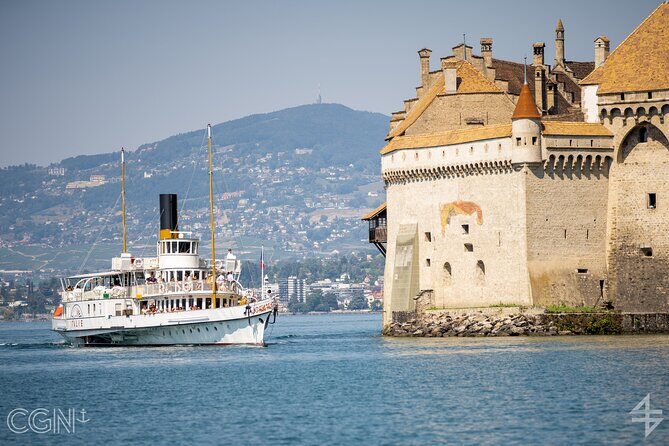 Round trip cruise from Vevey to Chillon - Château de Chillon: how the optional castle visit actually works