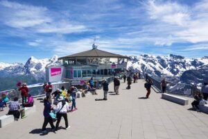 Small group tour to Schilthorn & Interlaken from Zurich (KTZ362) - Going Up: Cable Cars to Schilthorn’s Peak at 2970 m