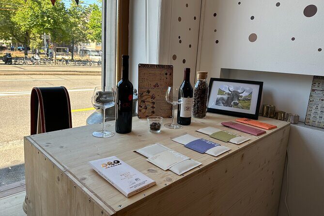 Swiss Chocolate Tasting Experience | Basel - Group size and comfort: small room, tight seating risk