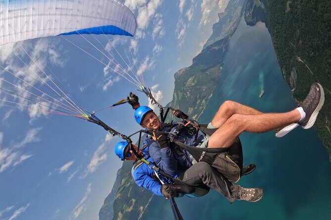 Tandem Paragliding Flight in the Lucerne Region - Meeting on Frankenstrasse: the easiest start in Lucerne