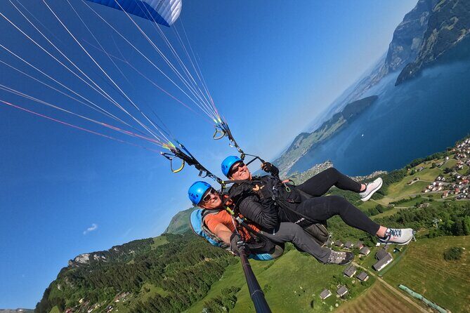 Tandem Paragliding Flight in the Lucerne Region - Weather flexibility: how the day stays alive