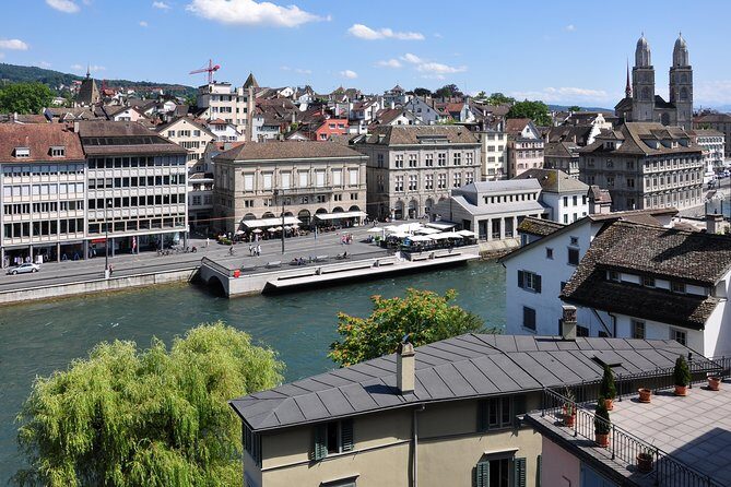 The Best of Zurich Including Panoramic Views in a Small Group Walking Tour - Polyterrasse and the quick funicular view that sets the tone
