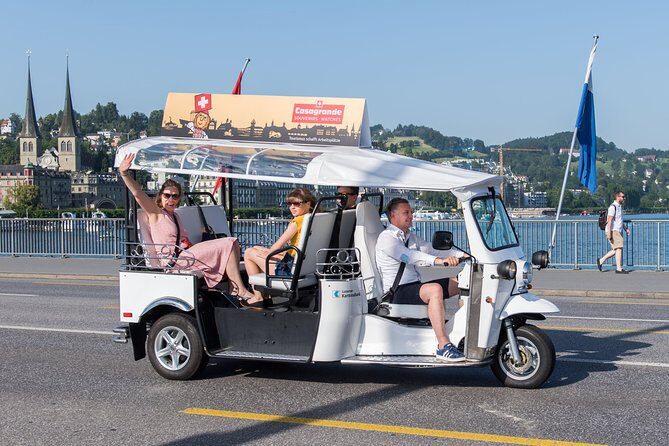 The heart of Lucerne with the Etuktuk - Chapel Bridge Lucerne: The Photo Stop That Makes the Loop Feel Real