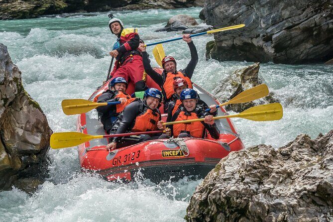 Whitewater Action Rafting Experience in Engadin - Entering the Giarsun Gorge: When the canyon closes in