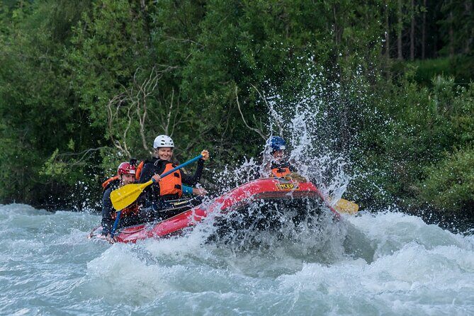 Whitewater Action Rafting Experience in Engadin - The end of the trip: Shower, beer, and photos waiting