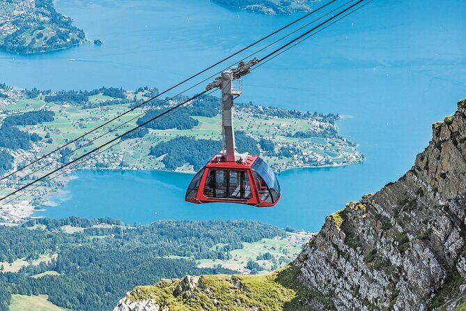 Zurich: Adventure to Pilatus Gold and Silver tour and Lucerne - Alpnachstad: Where the Gold Route Changes Gear