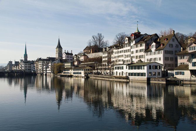 Zurich City Tour with Audio Commentary - Fraumünster photo stop: stained glass views without going in