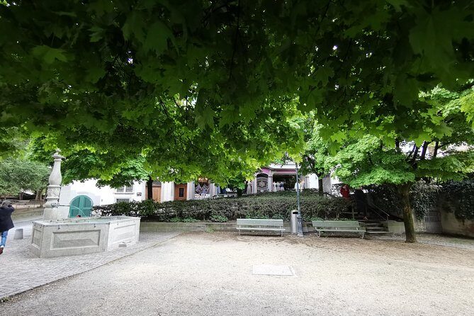 Zürich Historic District Tour - Wasserkirche: Underground Ruins and the Felix & Regula Execution Site