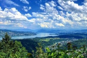 Zurich Walking Tour With Cruise and Aerial Cable Car - Polybahn to Polyterrasse ETH: quick lift, big city views